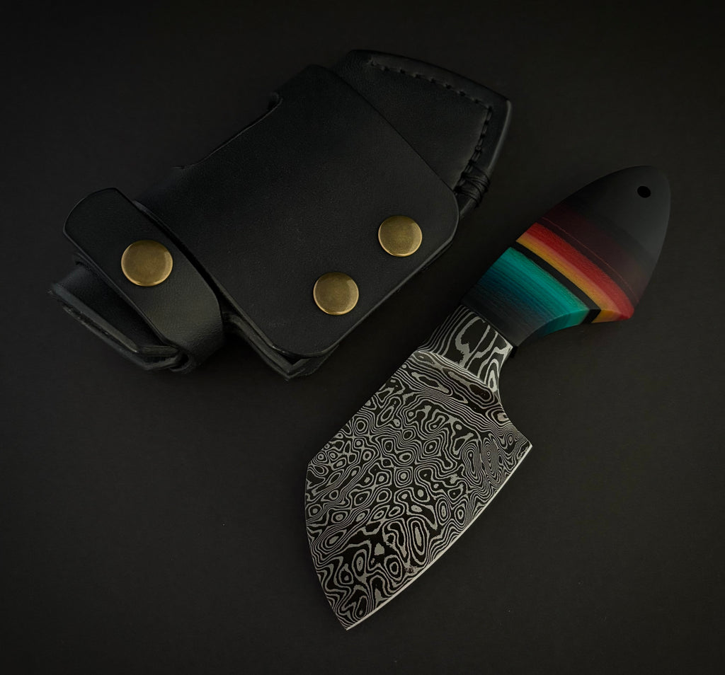 MINI CLEAVER Damascus