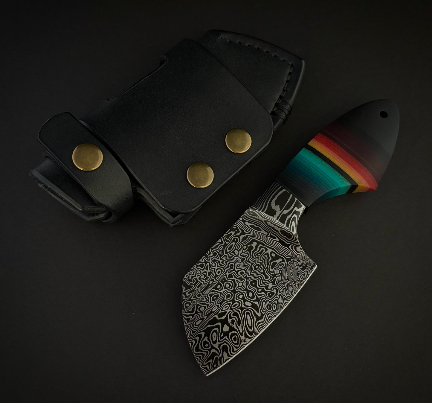 MINI CLEAVER Damascus