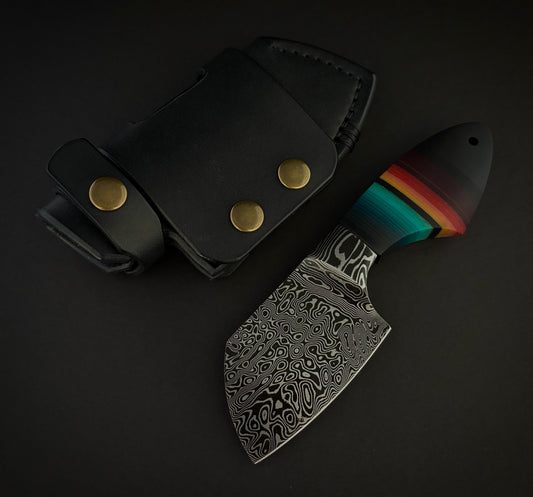MINI CLEAVER Damascus