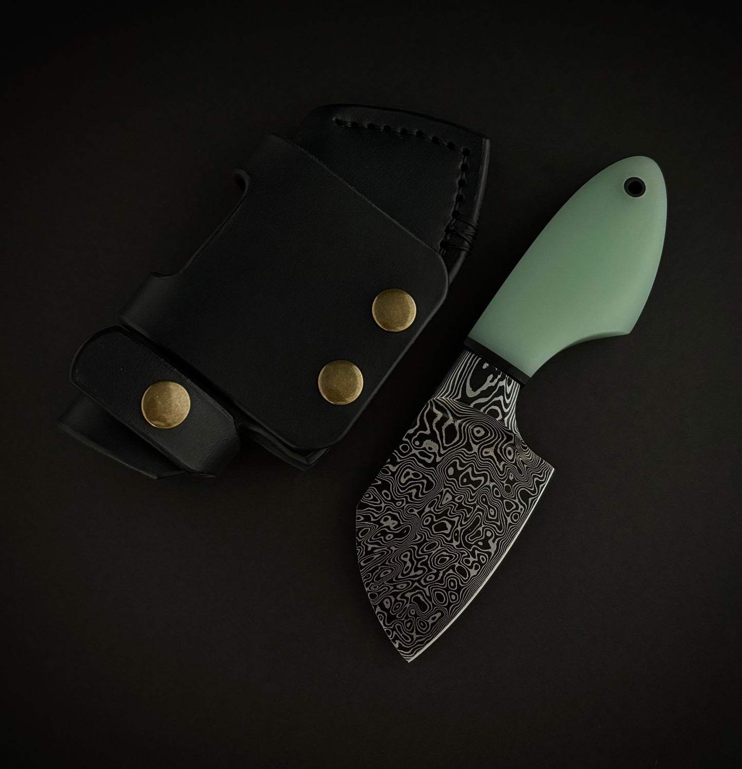 Mini Cleaver Damascus