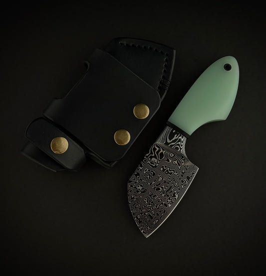 Mini Cleaver Damascus